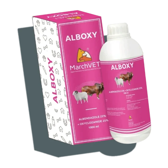ALBOXY (ALBENDAZOLE 250MG + OXYCLOZANIDE 250MG) hover