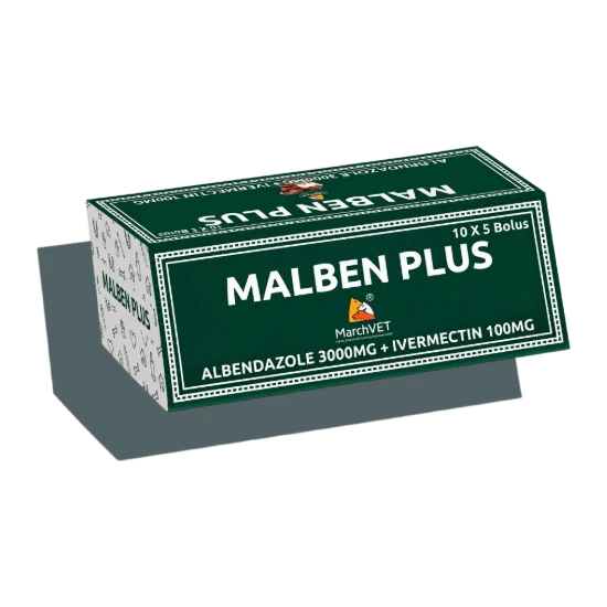 MALBEN PLUS (ALBENDAZOLE + IVERMECTIN) hover
