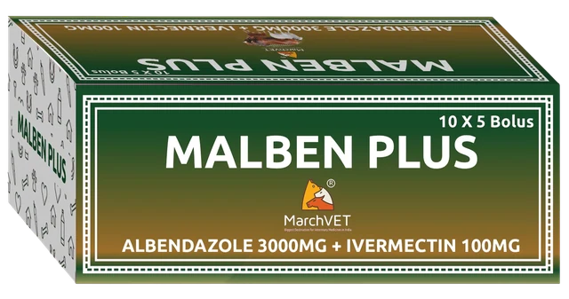 MALBEN PLUS (ALBENDAZOLE + IVERMECTIN)